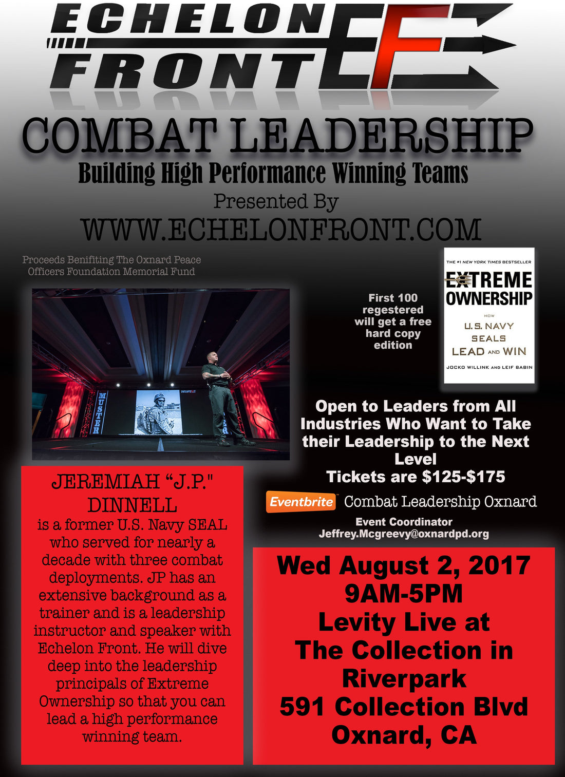 Aug 2017 Combat Leadership: Building High Performance Winning Teams