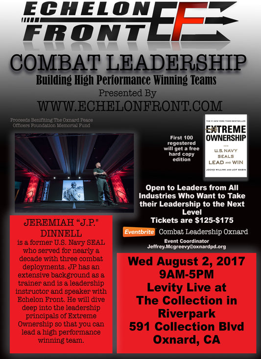 Aug 2017 Combat Leadership: Building High Performance Winning Teams
