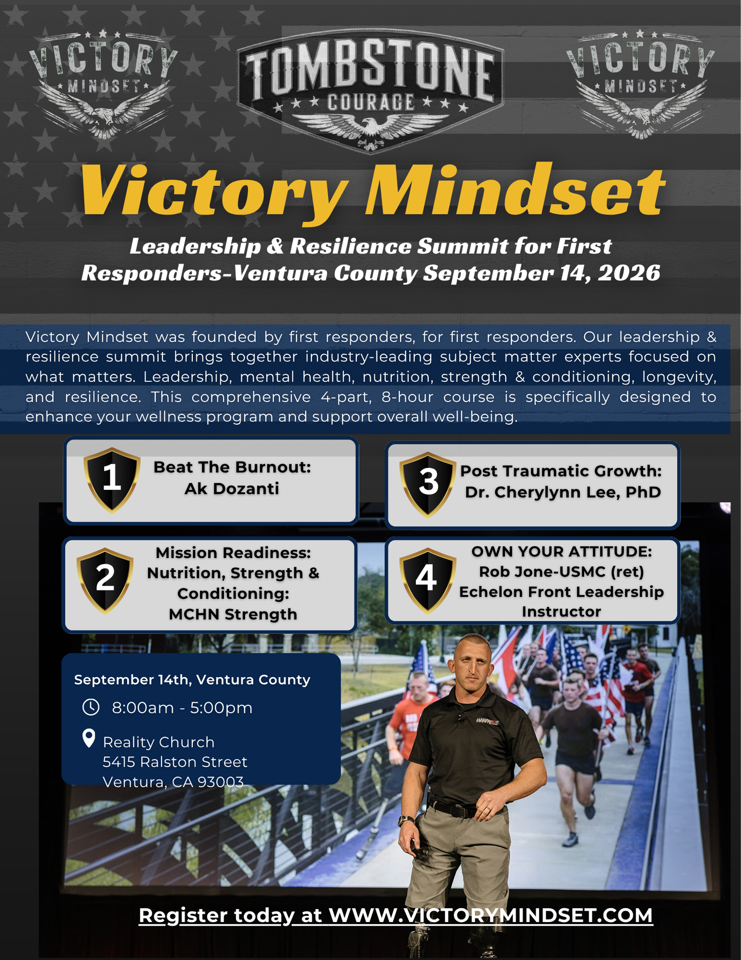 Victory Mindset Leadership & Resilience Summit Ventura County, CA Sept 14, 2026