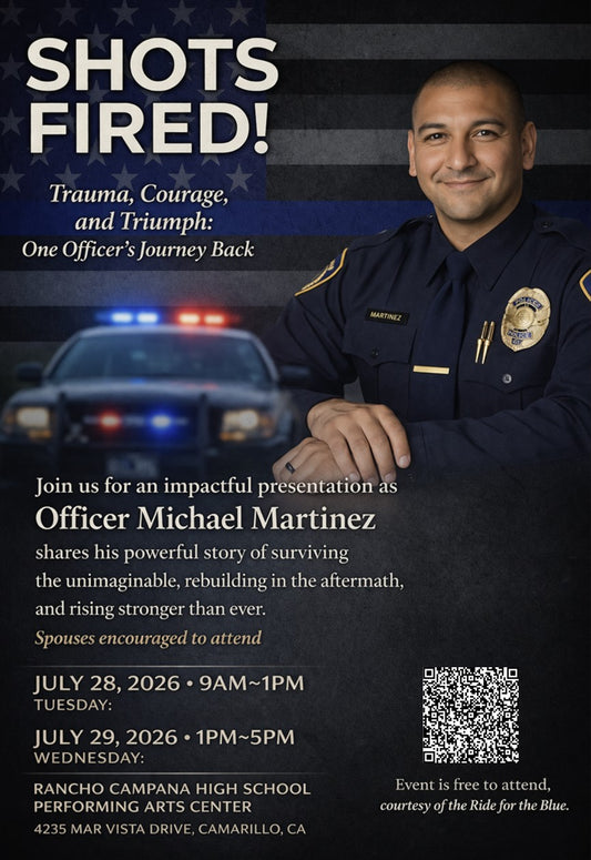 Shots Fired! Trauma, Courage, and Triumph: One Officer's Journey  Back